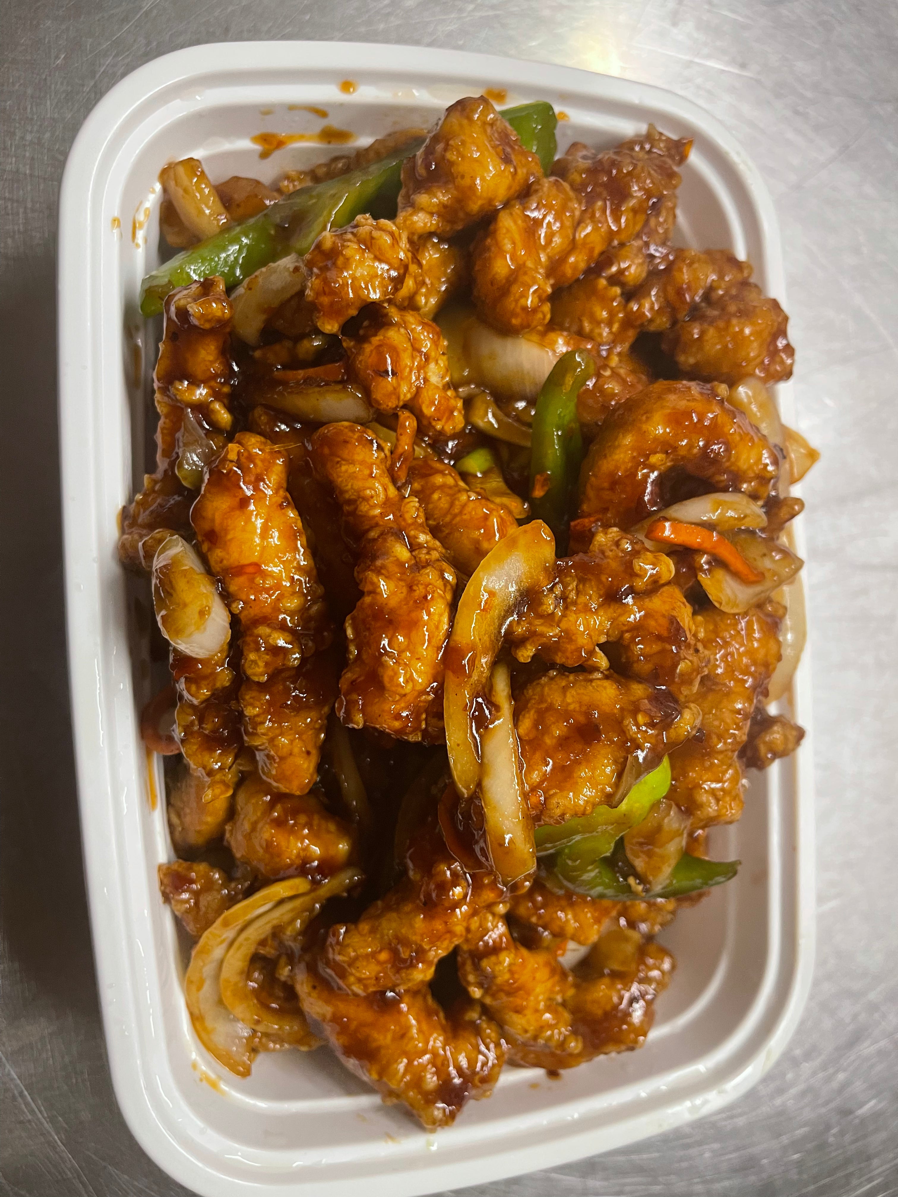 Szechuan Style Ginger Fried Chicken