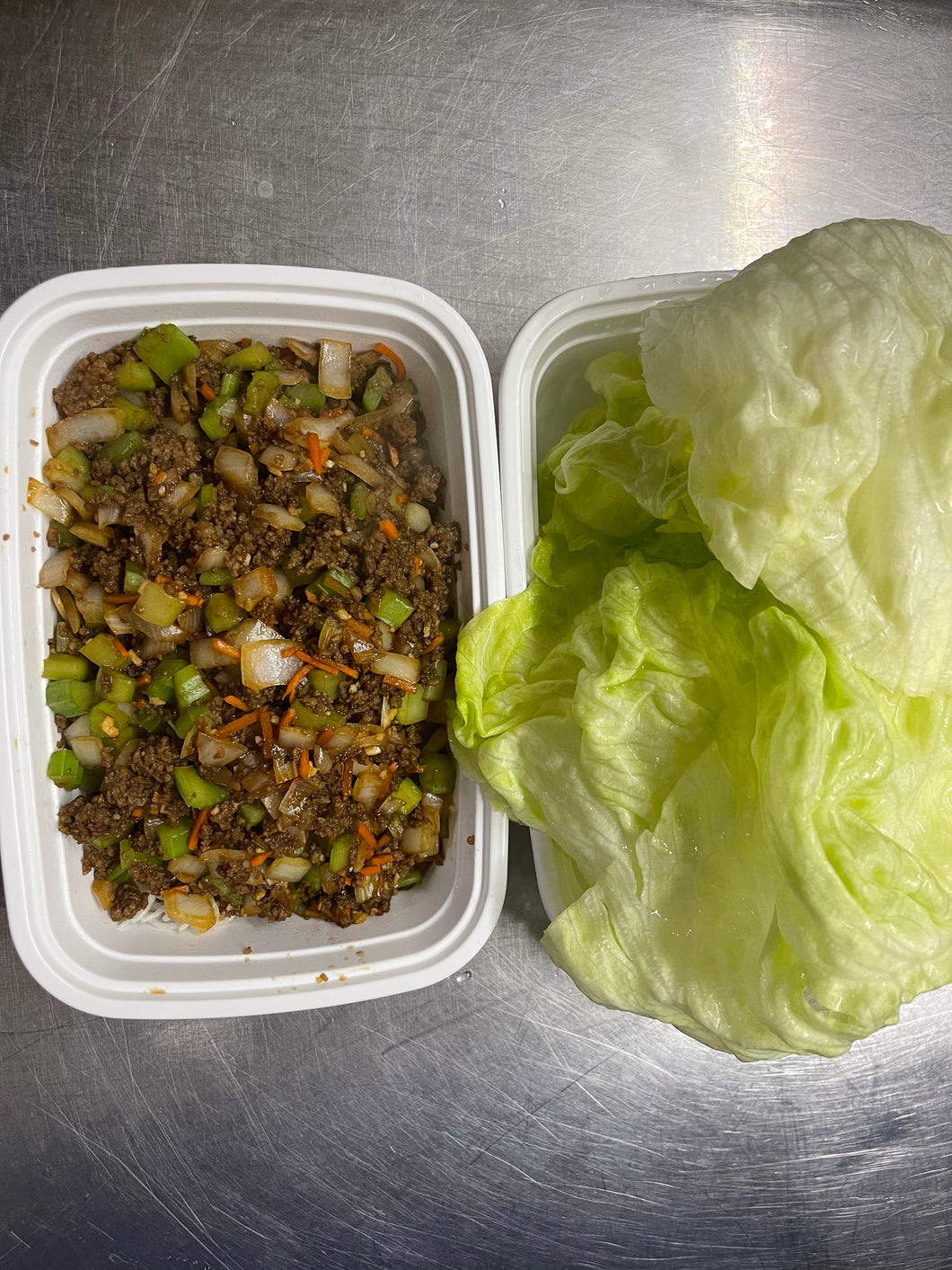 Lettuce Wrap With Minced Beef