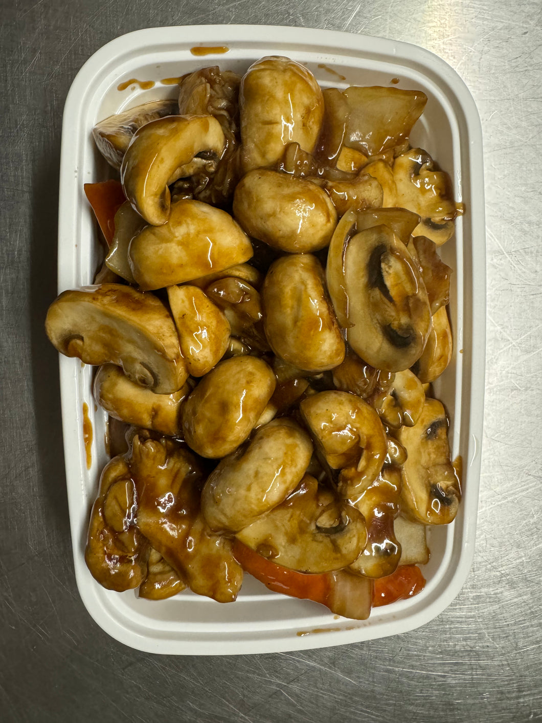 Chicken Mushrooms in oyster sauce